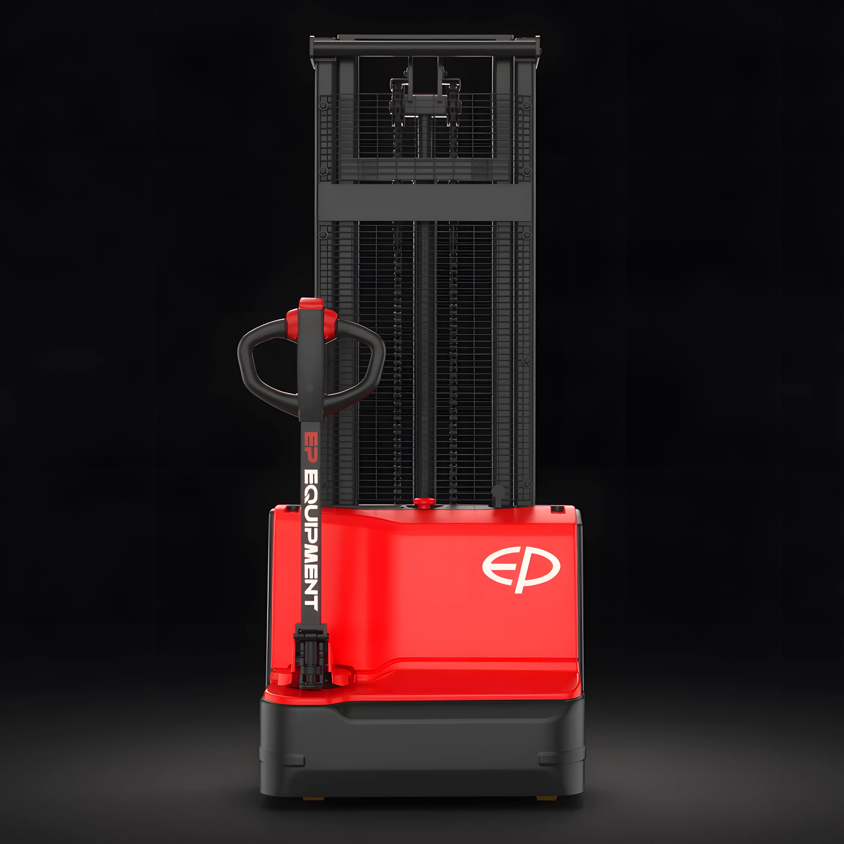 Timão de comando da empilhadeira EP DS3 em detalhe